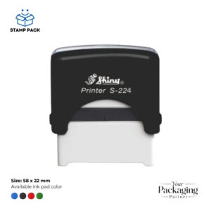 Shiny Printer S‑224 Self‑Inking Stamp Premium Rubber