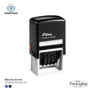 Shiny Printer S‑826D Self‑Inking Stamp | Premium Rubber